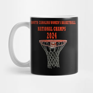 South Carolina Women's Basketball 2024 National Champions Logo Mug